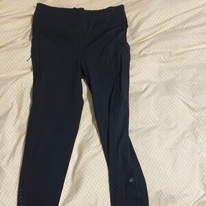 Lululemon Black High-Rise Athletic Leggings